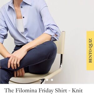 MM LaFleur Filomina Button Up NWT | Hydrangea | Small